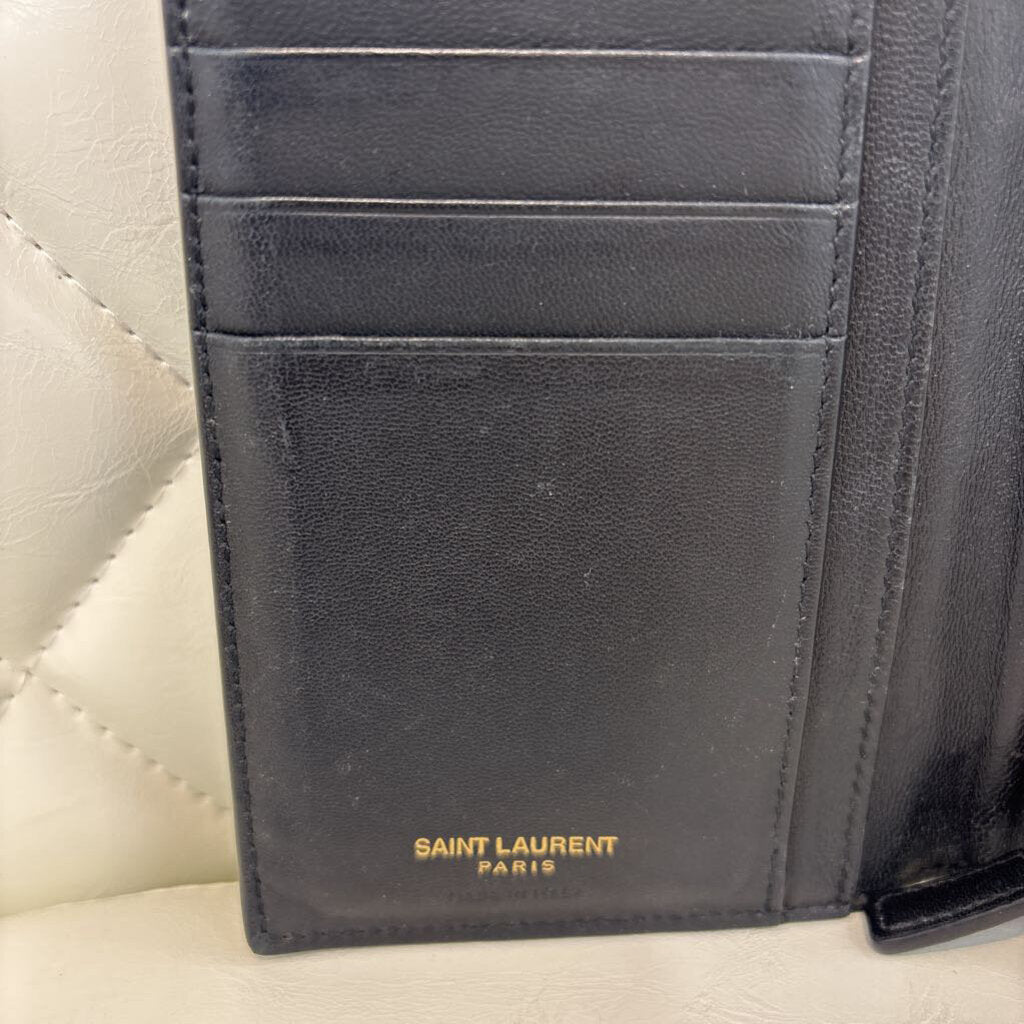 Yves Saint Laurent ACCESSORIES black croc