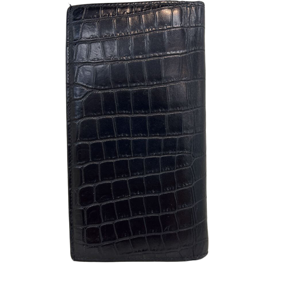 Yves Saint Laurent ACCESSORIES black croc