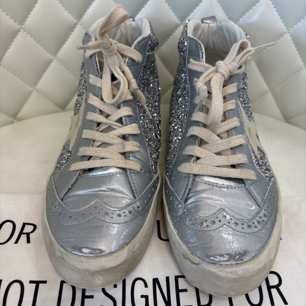 Golden Goose SHOES 40 silver