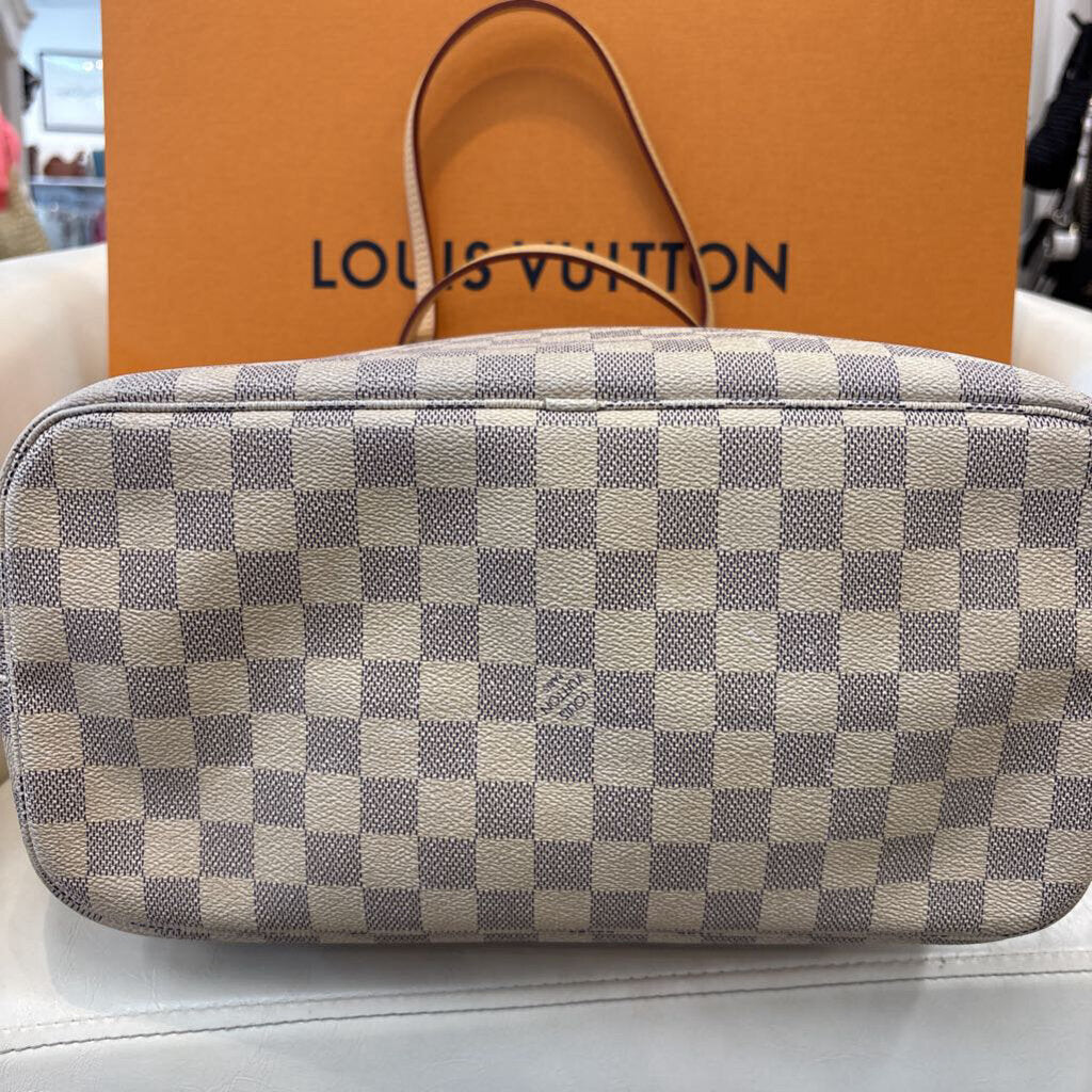 Louis Vuitton HANDBAGS MM Damier Azur