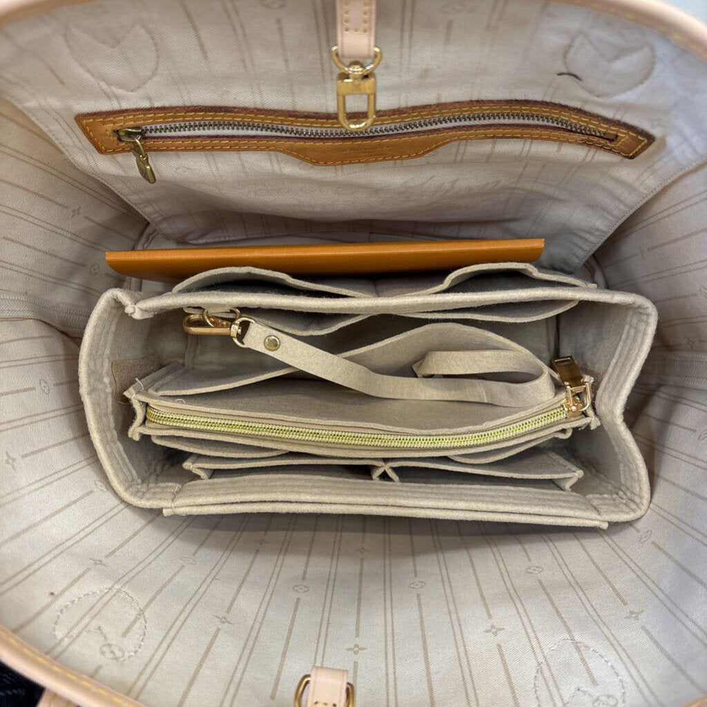 Louis Vuitton HANDBAGS MM Damier Azur