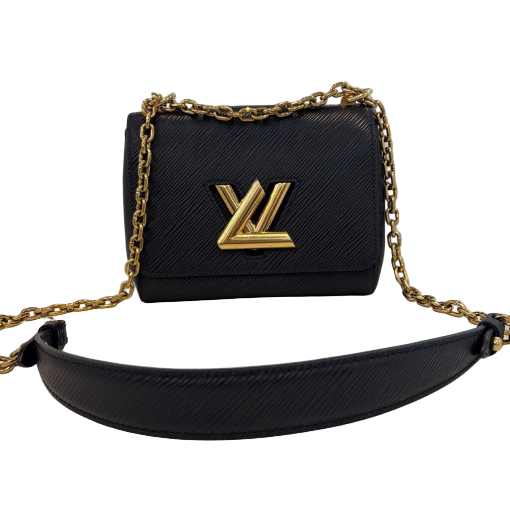 Louis Vuitton Epi Twist HANDBAGS black