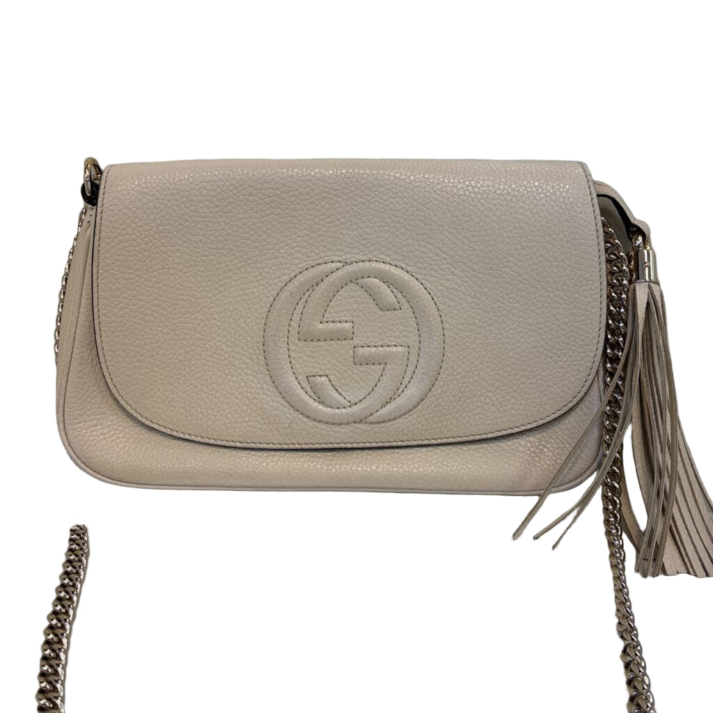 Gucci Soho HANDBAGS cream
