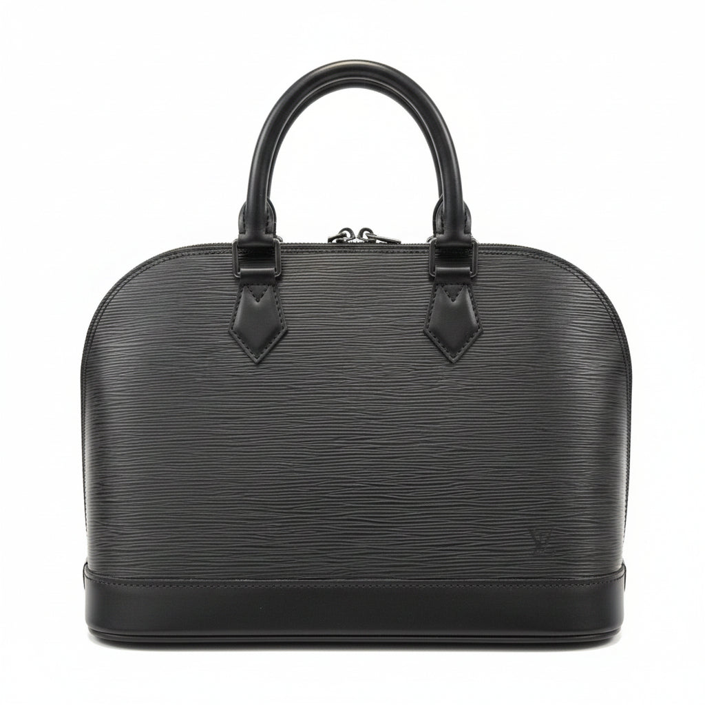 Louis Vuitton Alma HANDBAGS PM Black Epi