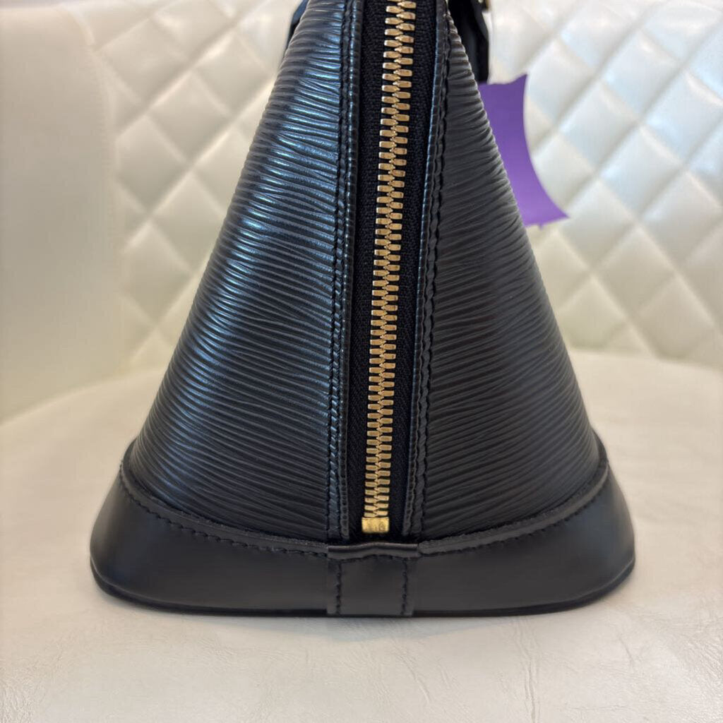 Louis Vuitton Alma HANDBAGS PM Black Epi