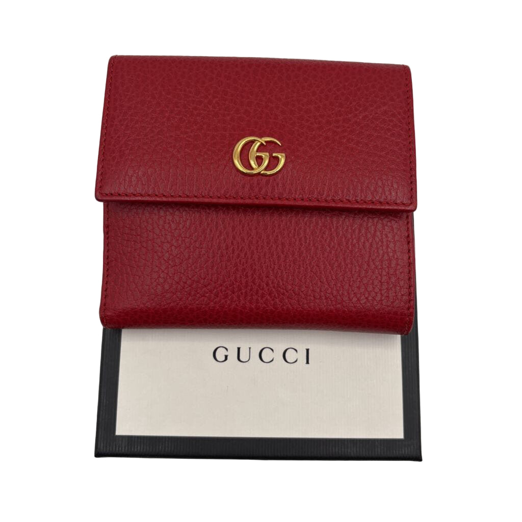 Gucci Marmont WALLET red