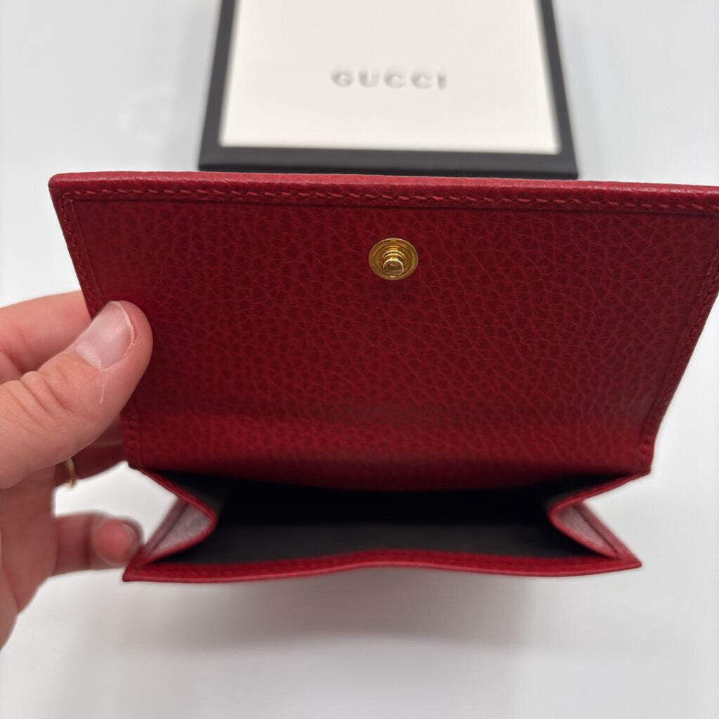 Gucci Marmont WALLET red