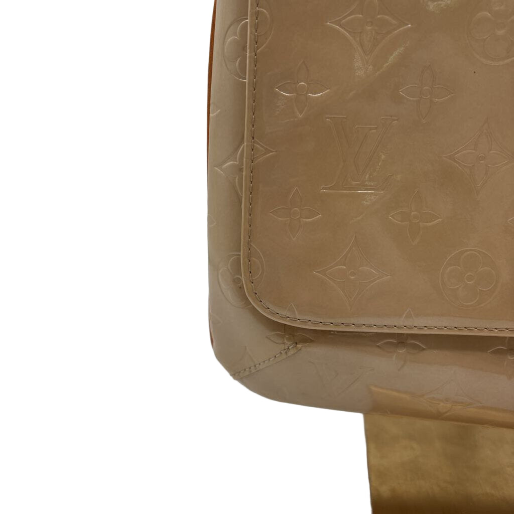 Louis Vuitton Thompson Street Vernis HANDBAGS S Beige