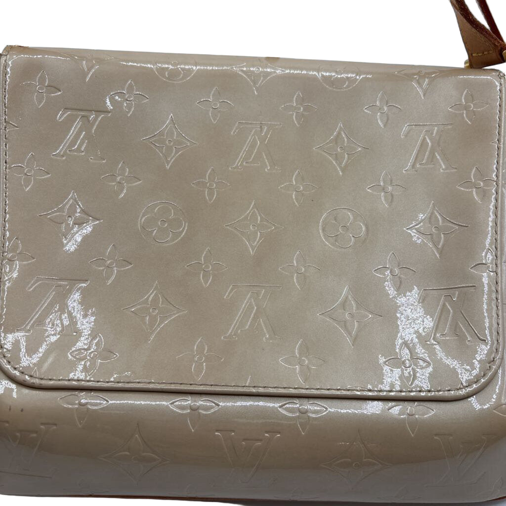 Louis Vuitton Thompson Street Vernis HANDBAGS S Beige