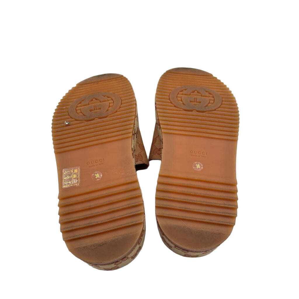 gucci SHOES 38 brown