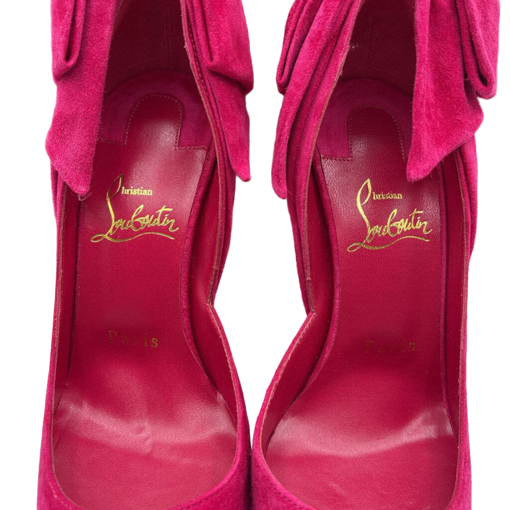 Christian Louboutin SHOES 36 pink suede