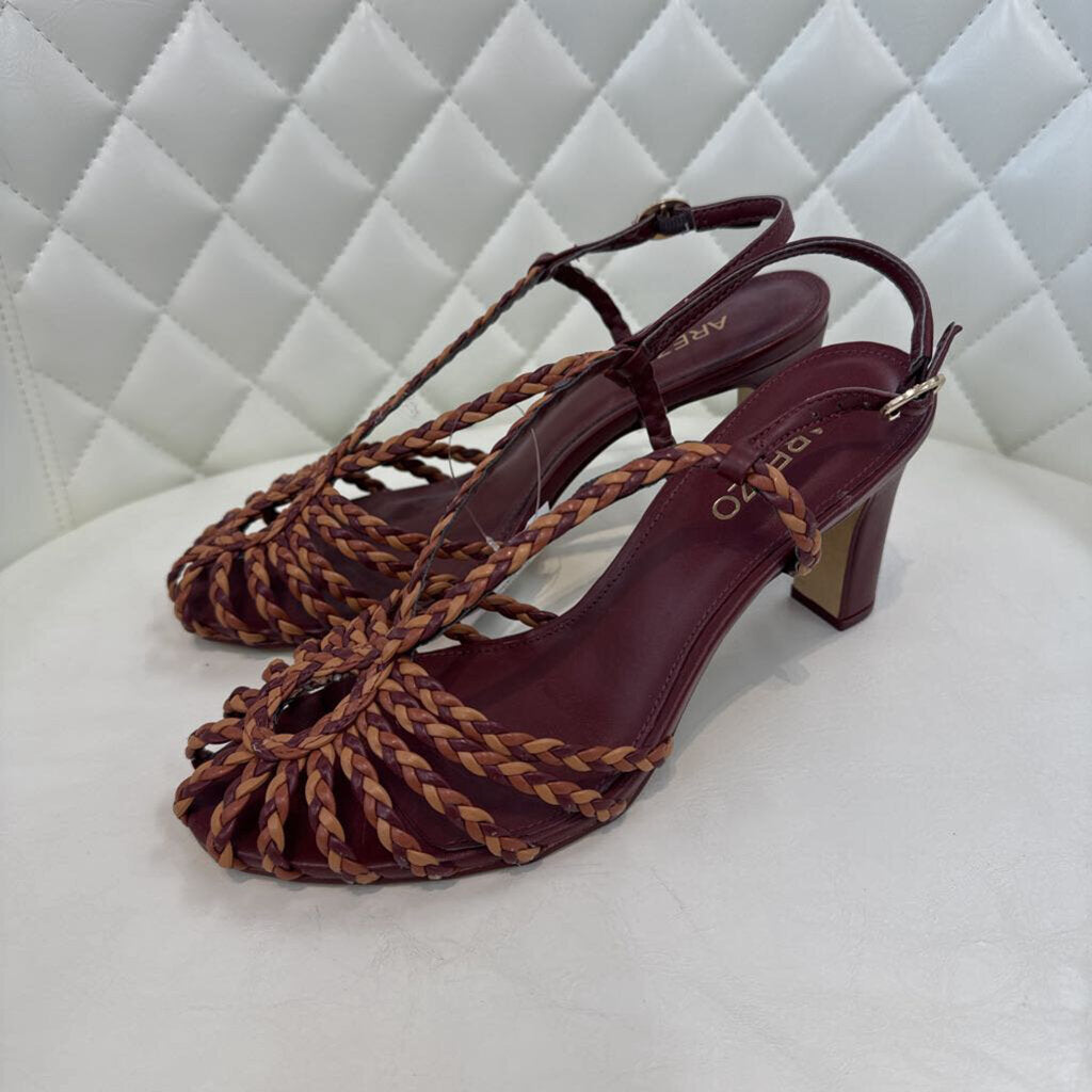 arezzo SHOES 38 burgundy