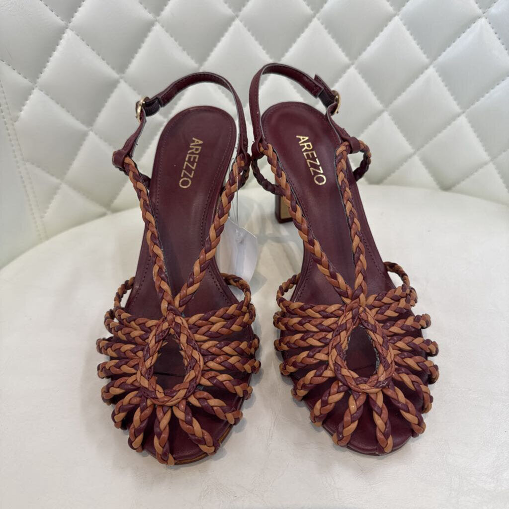 arezzo SHOES 38 burgundy