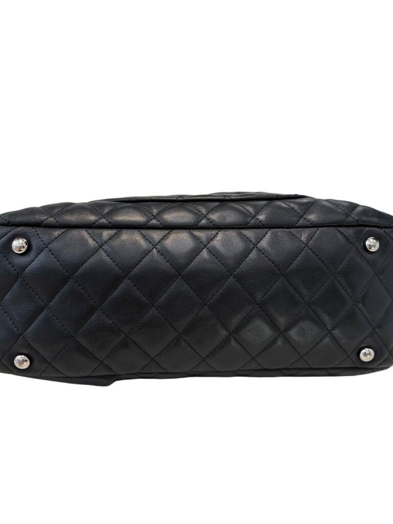 Chanel Cambon Bowler Bag HANDBAGS black