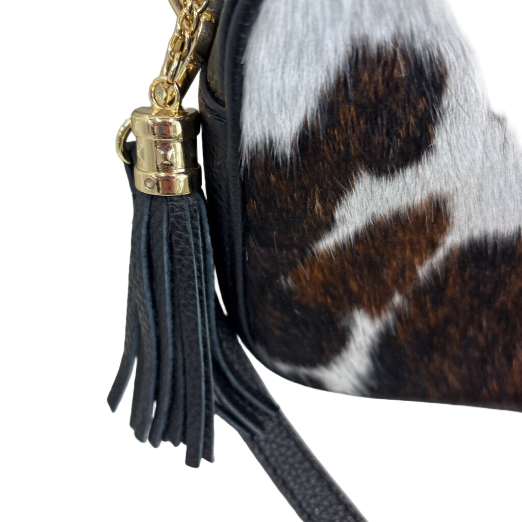 Genuine Leather HANDBAGS brown