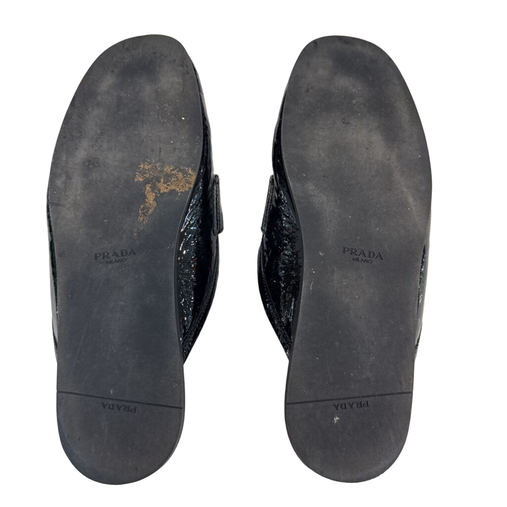 Prada SHOES 38.5 black