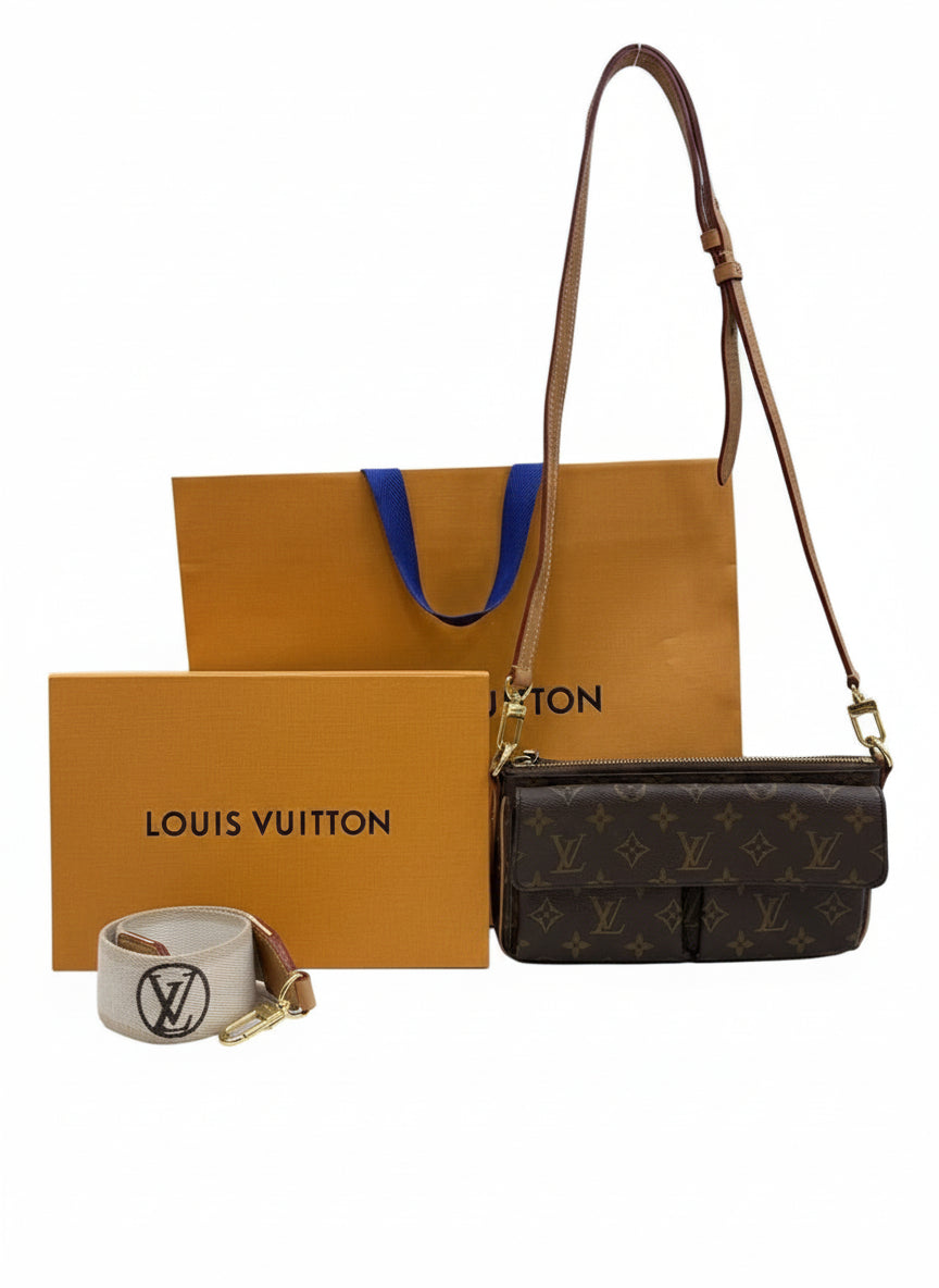 Louis Vuitton Vivacite HANDBAGS Monogram