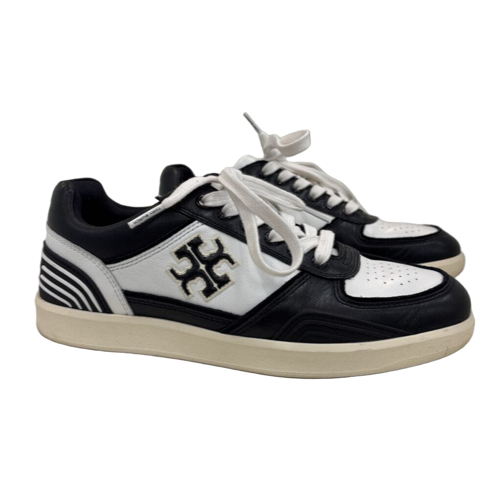 tory burch SHOES 7.5 black/white