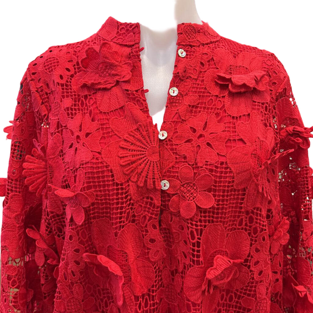 j.marie CLOTHING M red