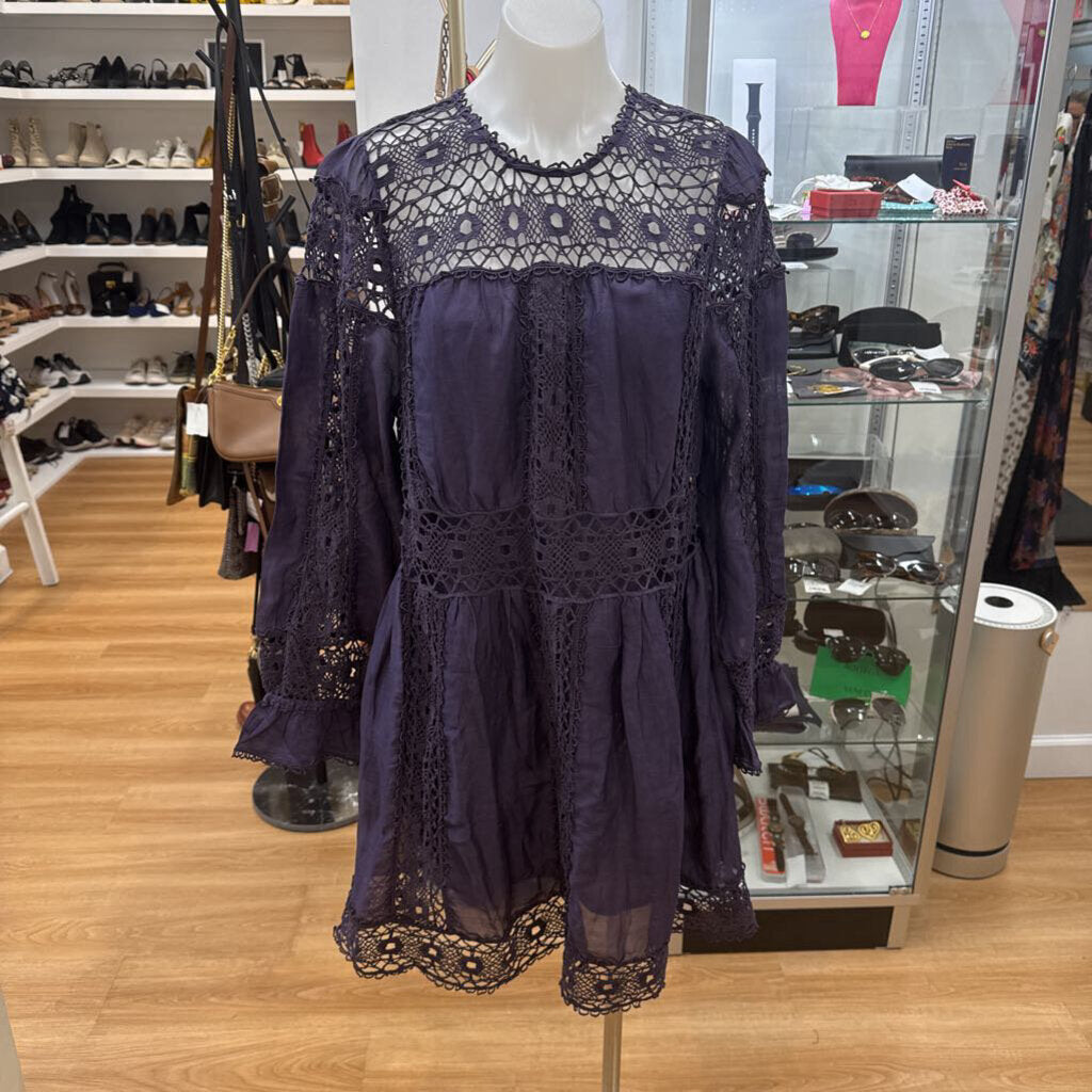 jade johnny was CLOTHING xl purple