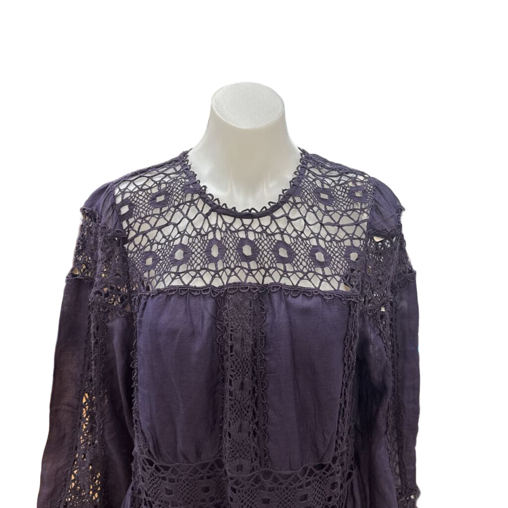 jade johnny was CLOTHING xl purple