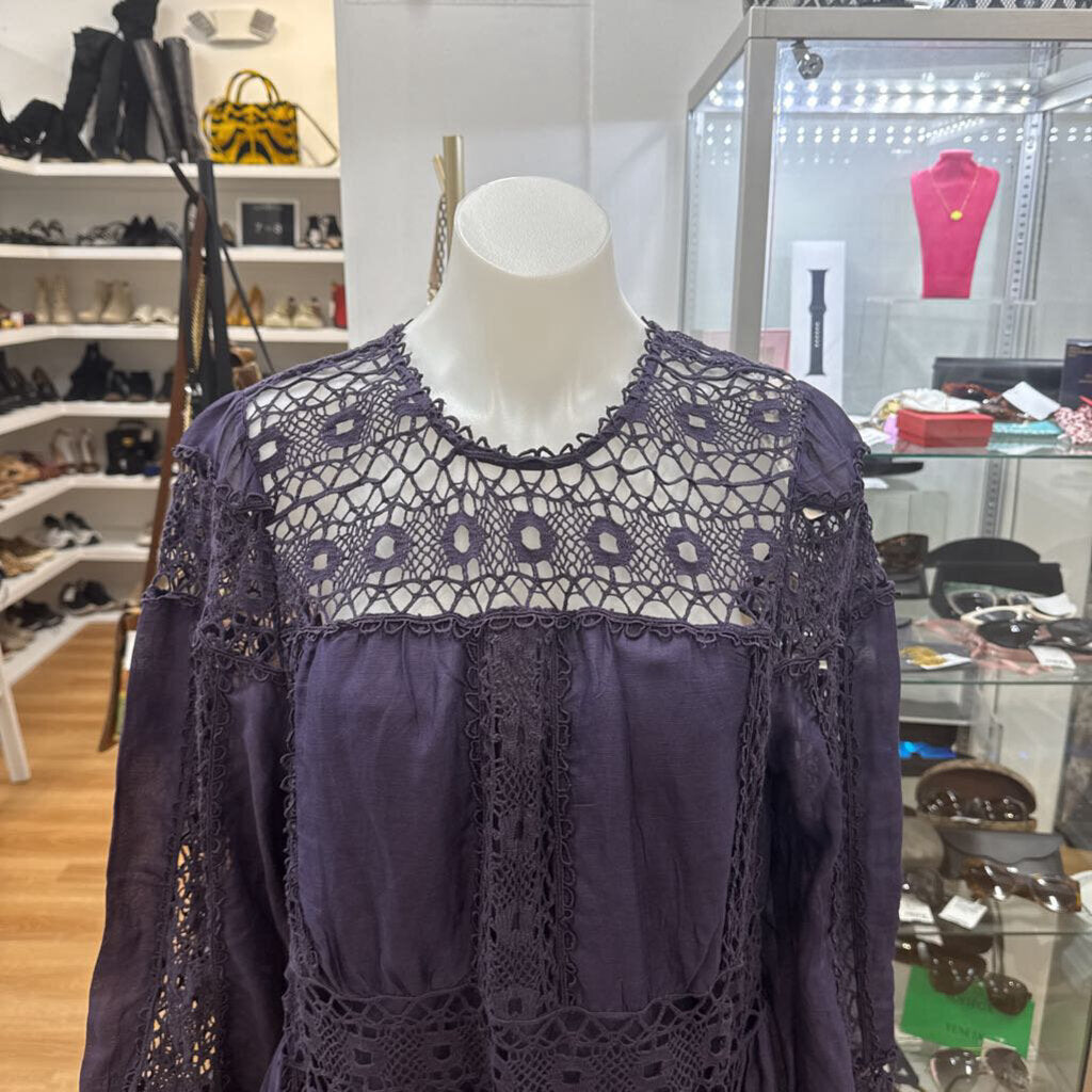 jade johnny was CLOTHING xl purple