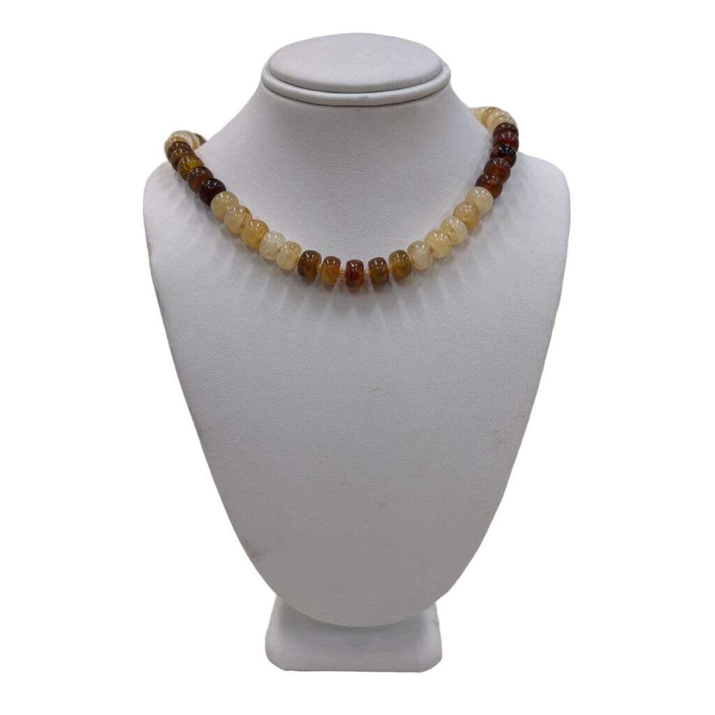 Necklace JEWELRY Brown