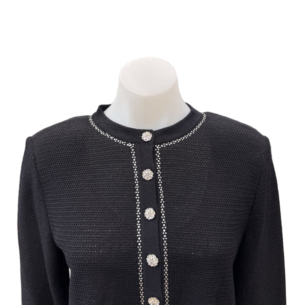 st.john evening CLOTHING black