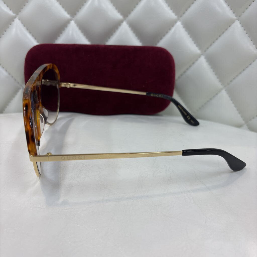 gucci SUNGLASSES OS tortise