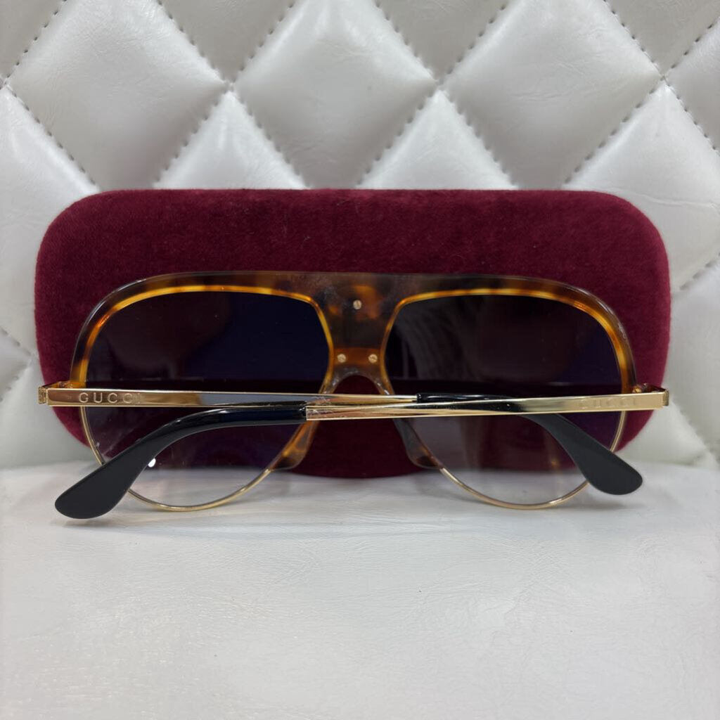 gucci SUNGLASSES OS tortise
