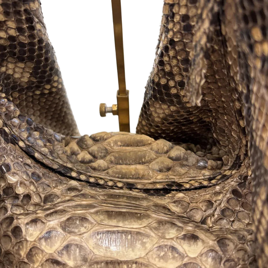 Authentic Snake Handbag HANDBAGS snakeskin