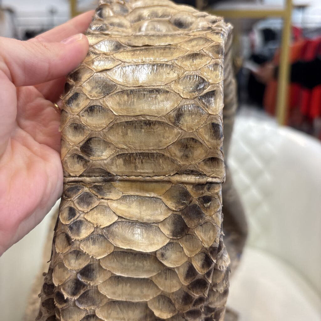 Authentic Snake Handbag HANDBAGS snakeskin