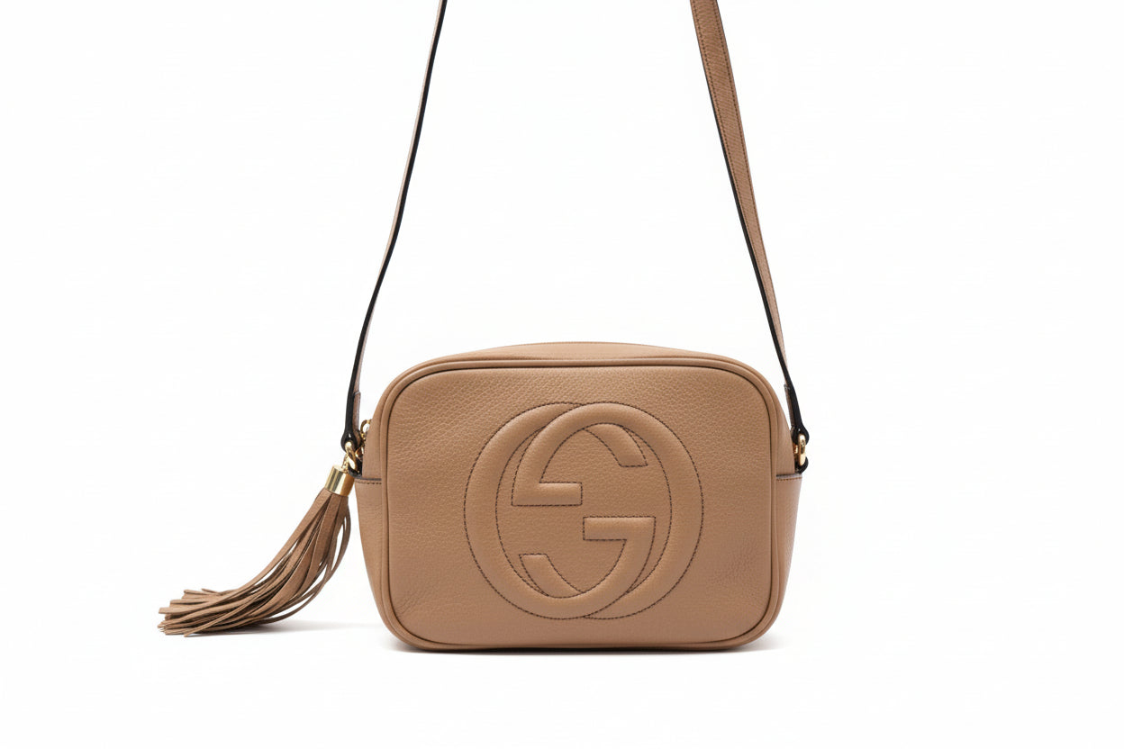 Gucci Soho HANDBAGS tan