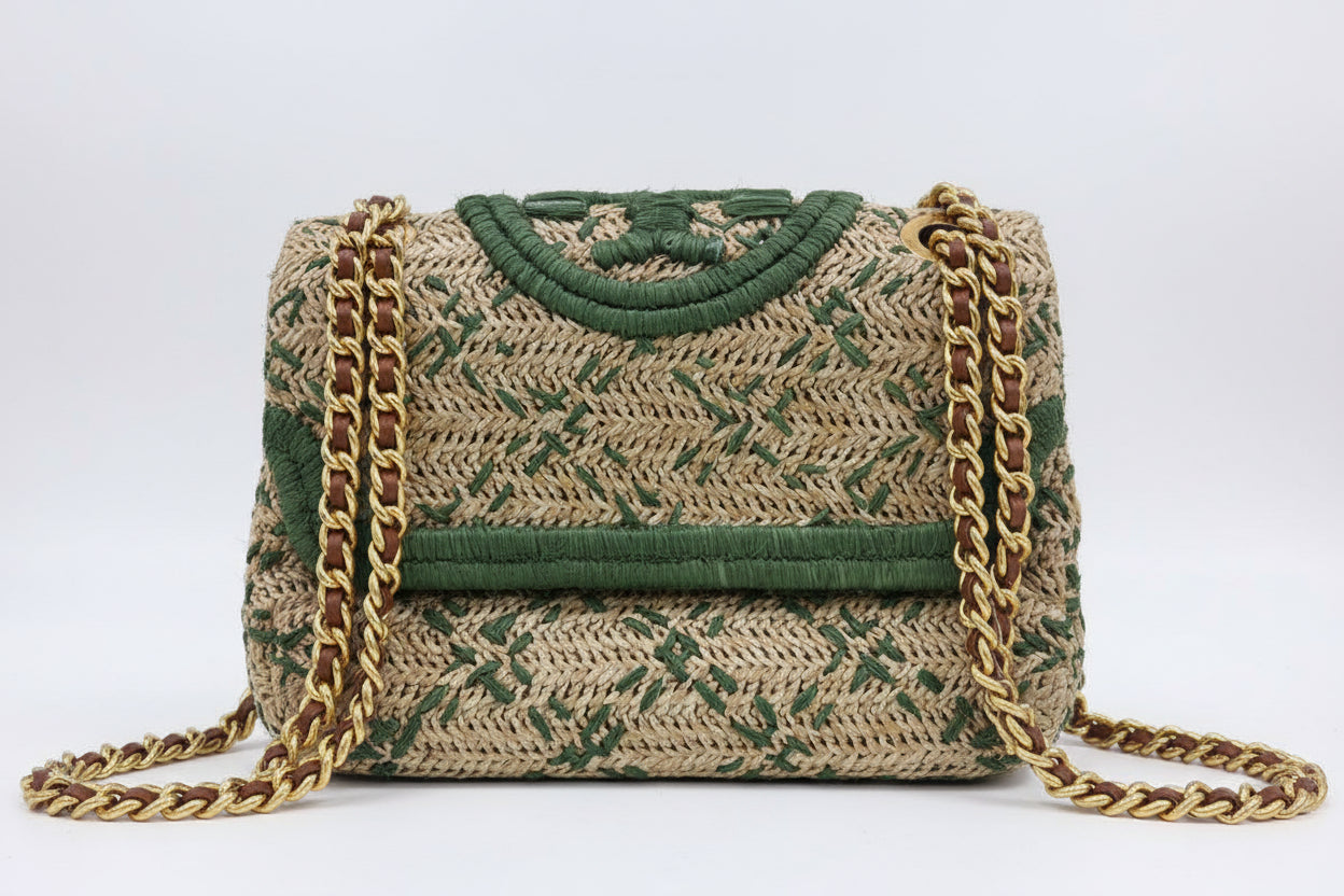 tory burch HANDBAGS green