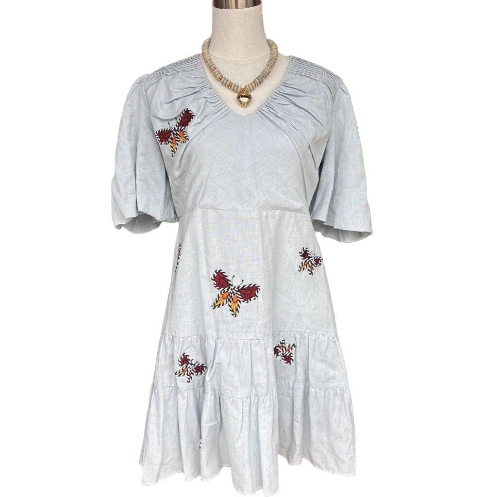 anna cate CLOTHING L blue