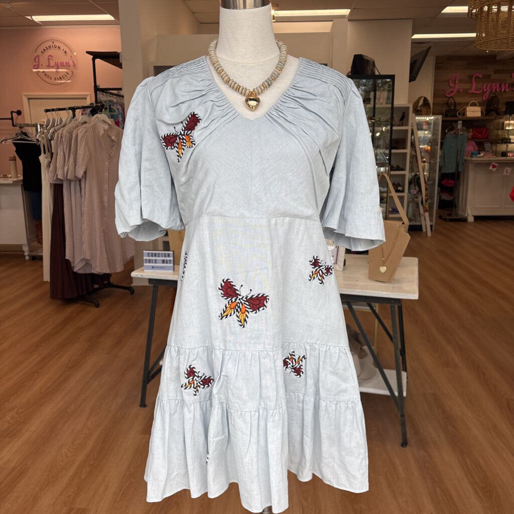 anna cate CLOTHING L blue