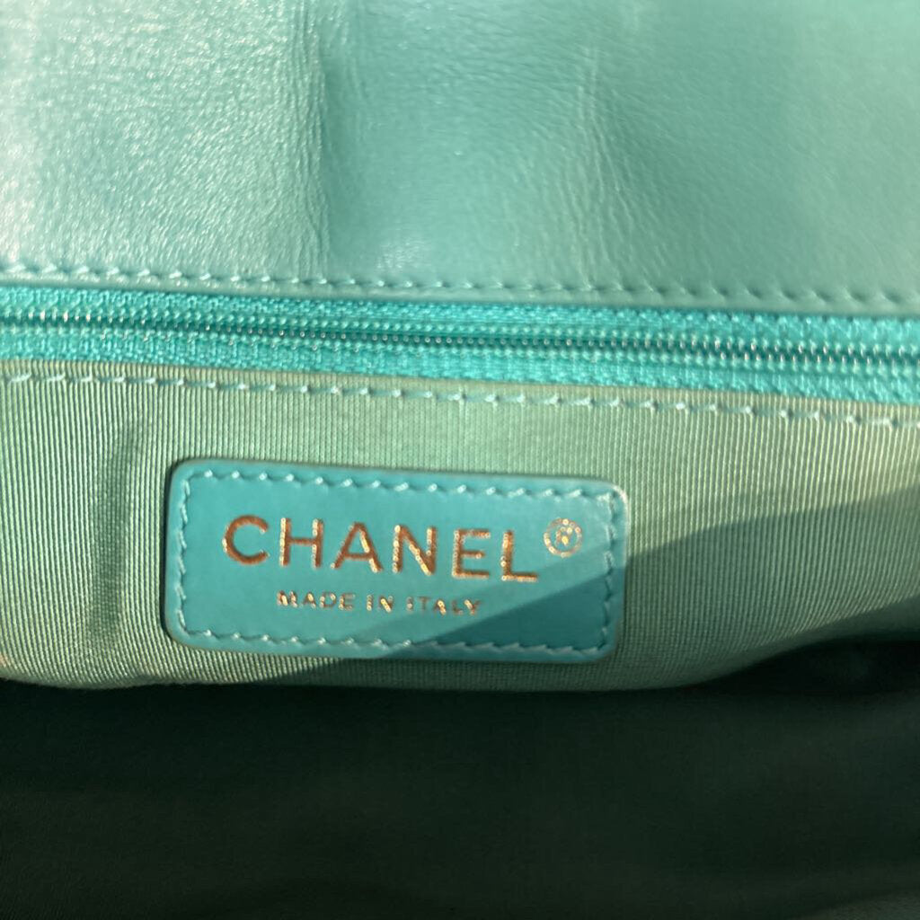 Chanel HANDBAGS teal