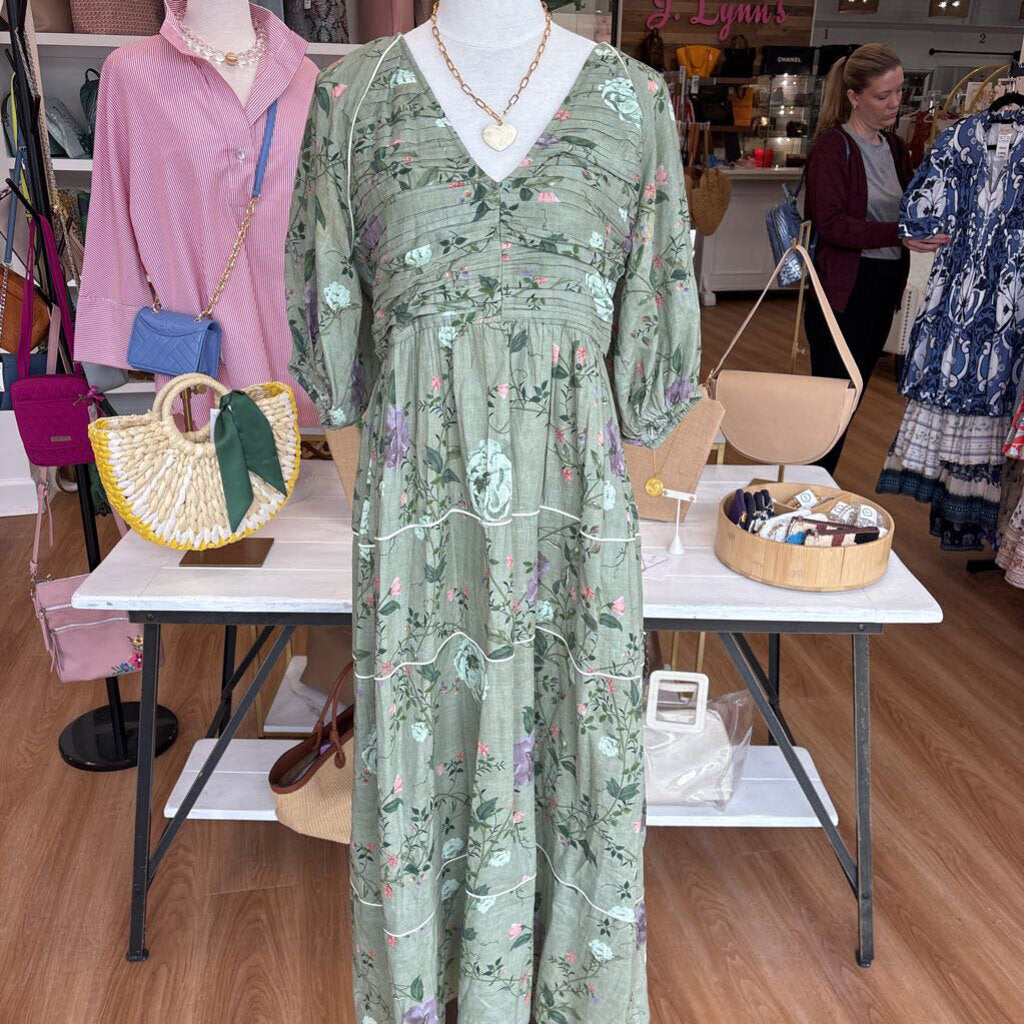 anna cate CLOTHING L green