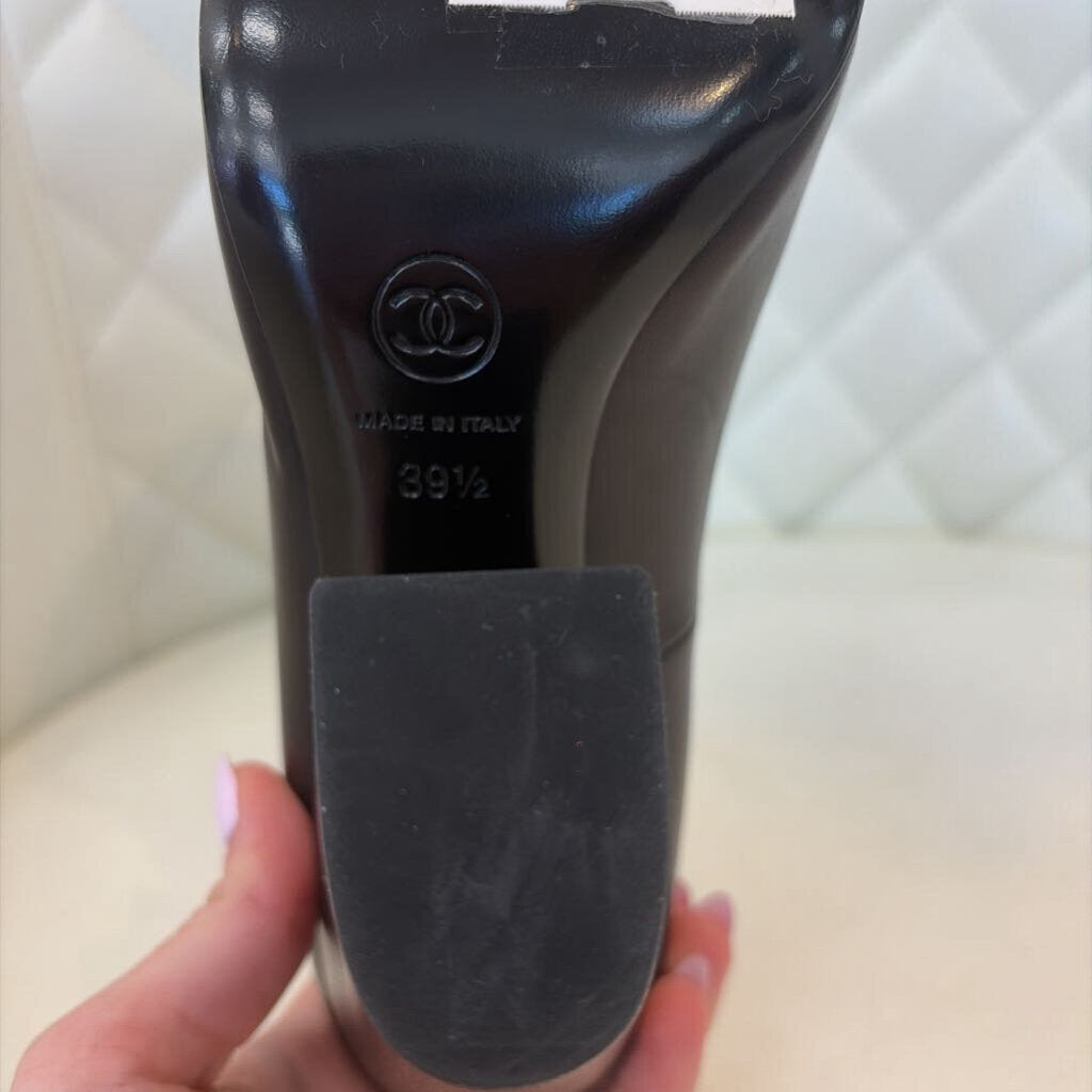 Chanel SHOES 39.5 black