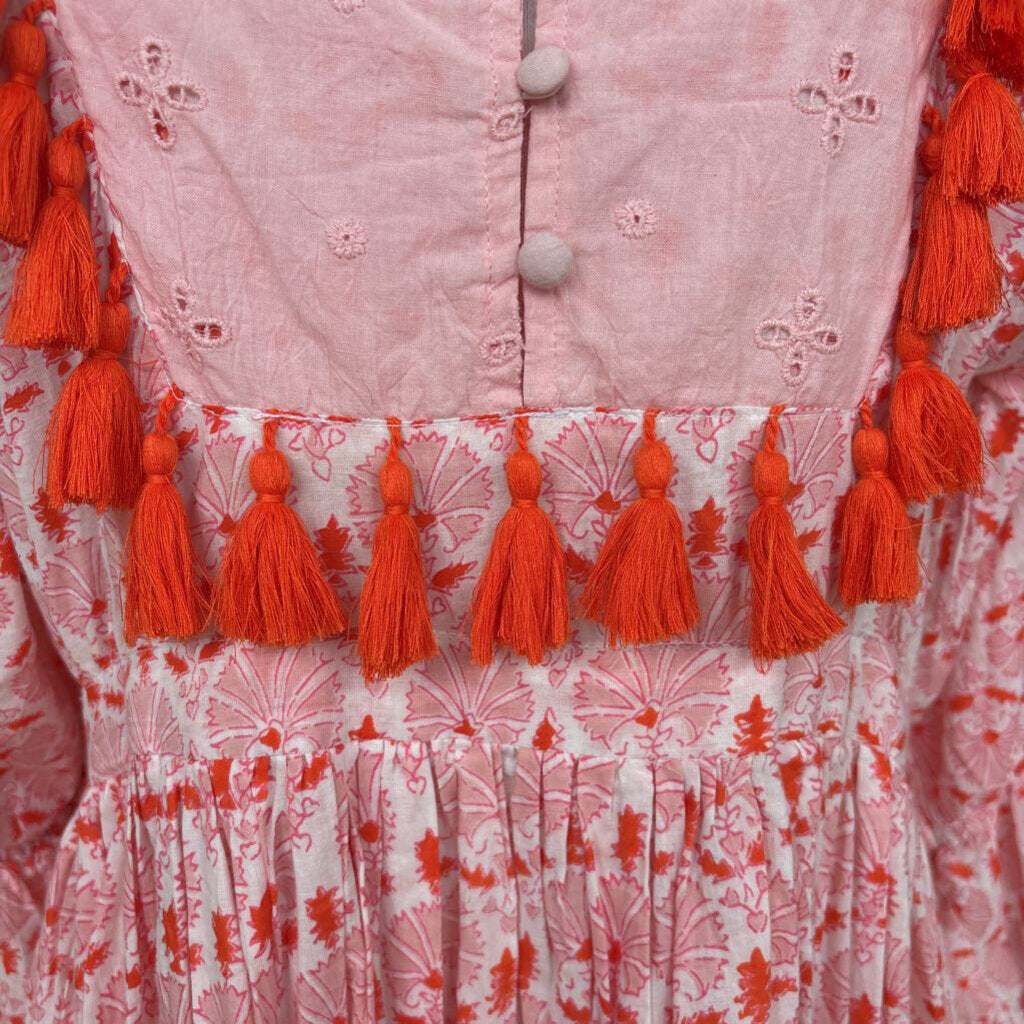 elizabeth wilson CLOTHING large orange and pink