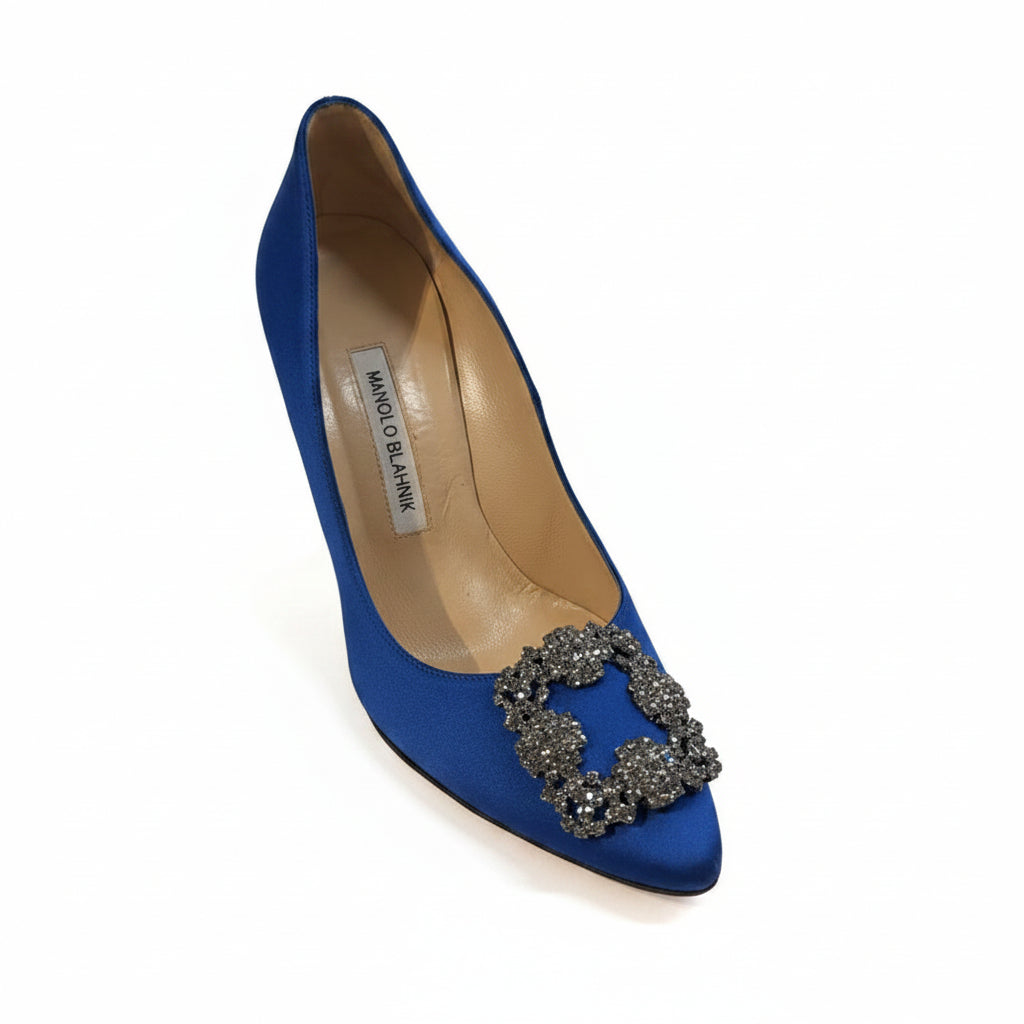 Manolo Blahnik SHOES 8.5 blue