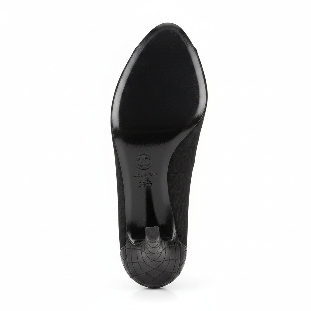 Chanel SHOES 39.5 black