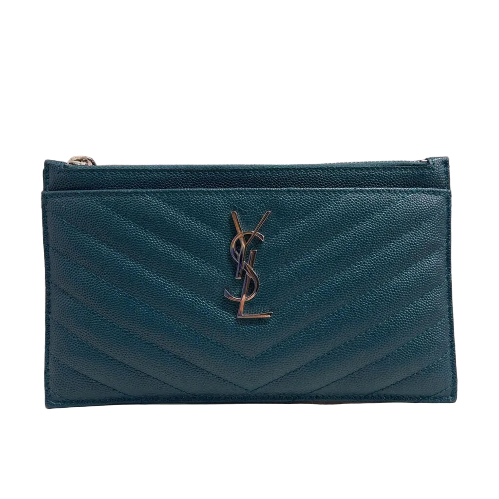 Yves Saint Laurent HANDBAGS Teal