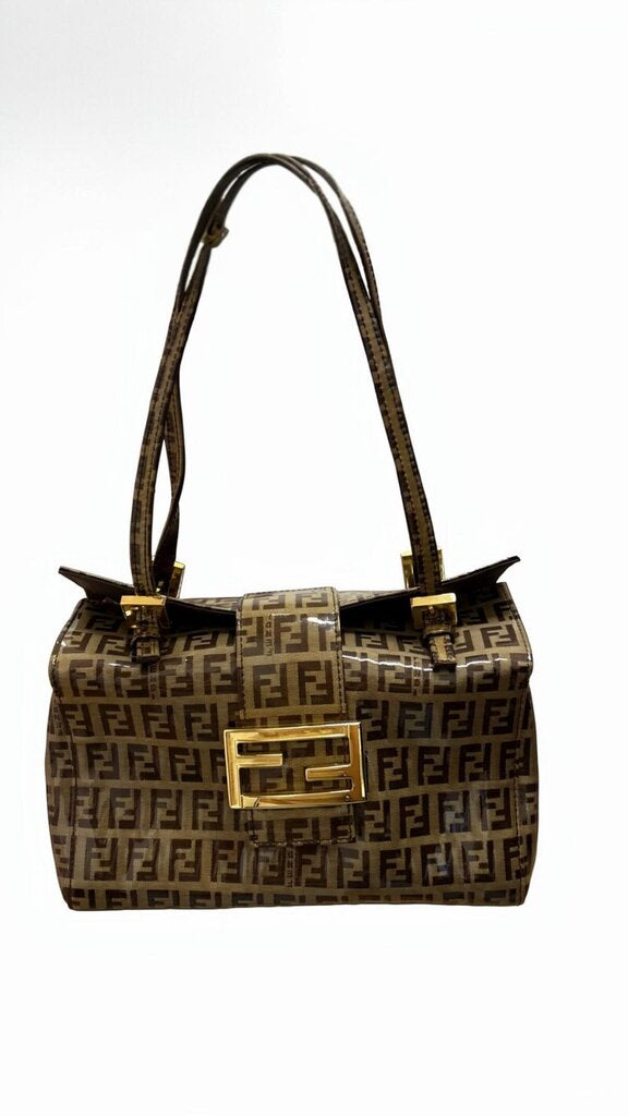 Fendi Bento box HANDBAGS brown