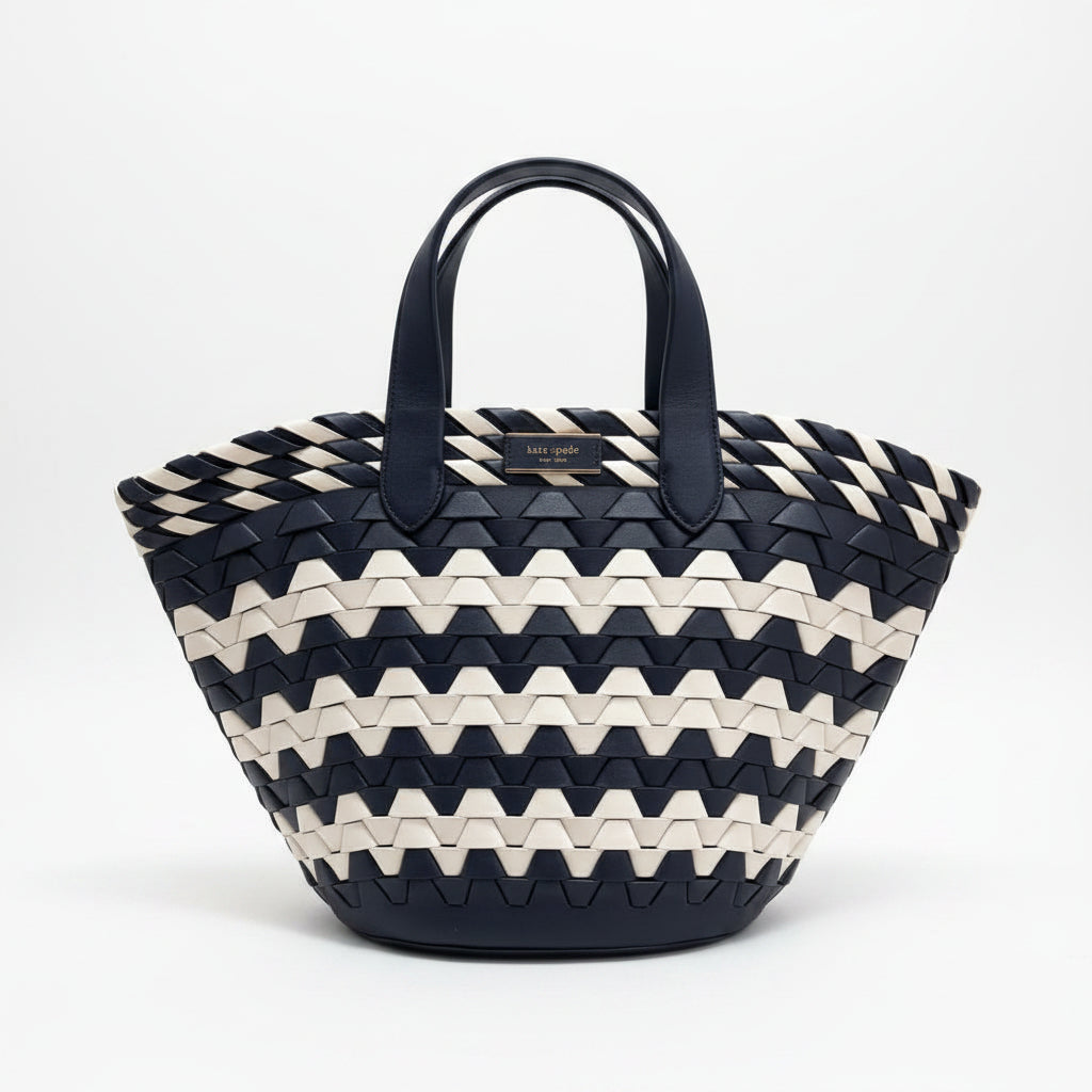 Kate Spade HANDBAGS Navy/White