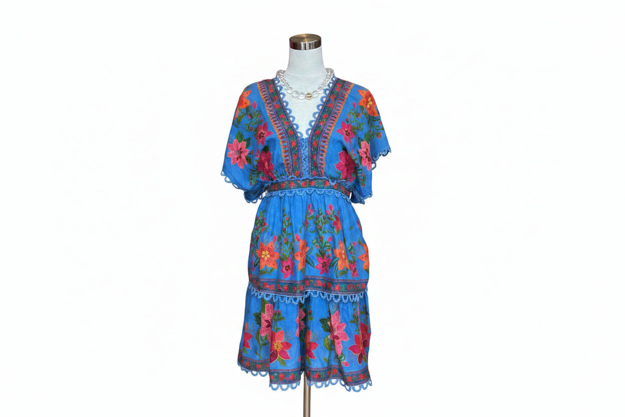 Farm Rio CLOTHING s blue