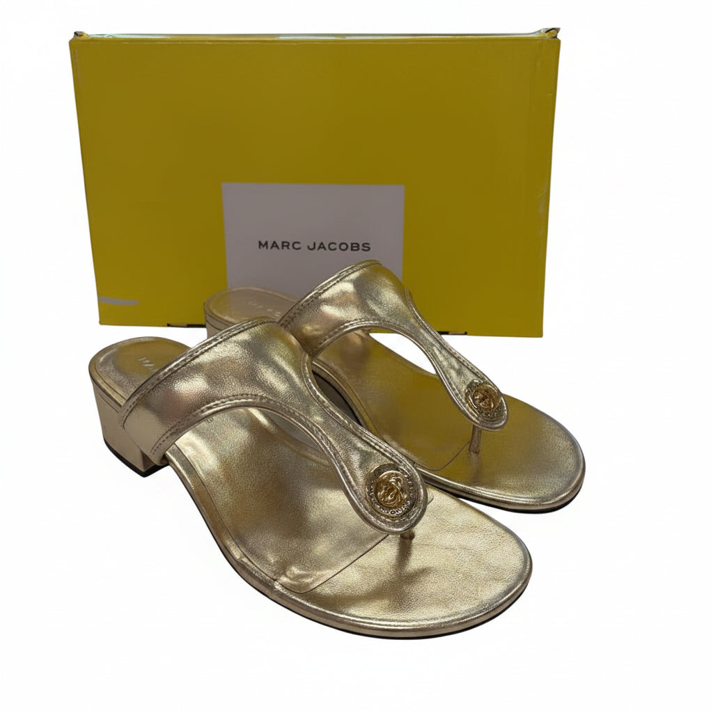marc jacobs SHOES 11 gold