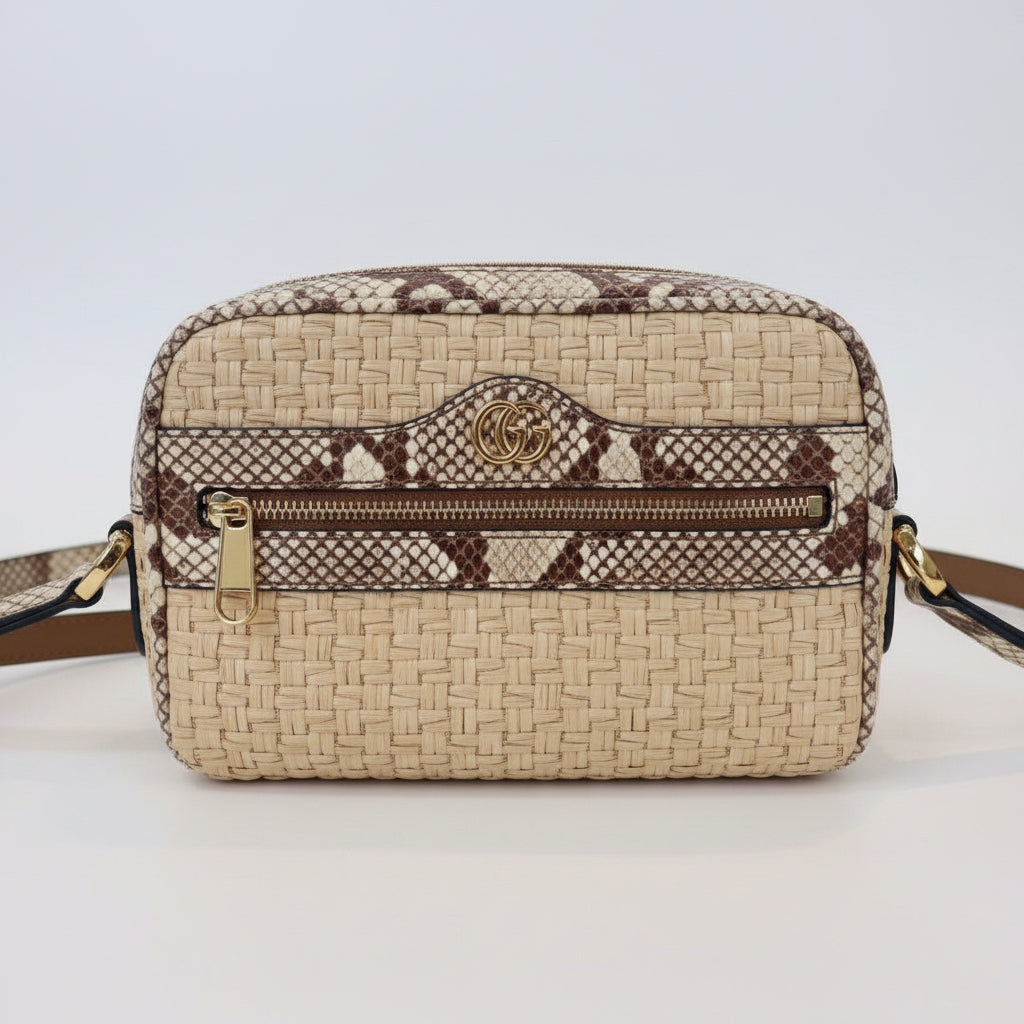 Gucci Ophidia HANDBAGS tan