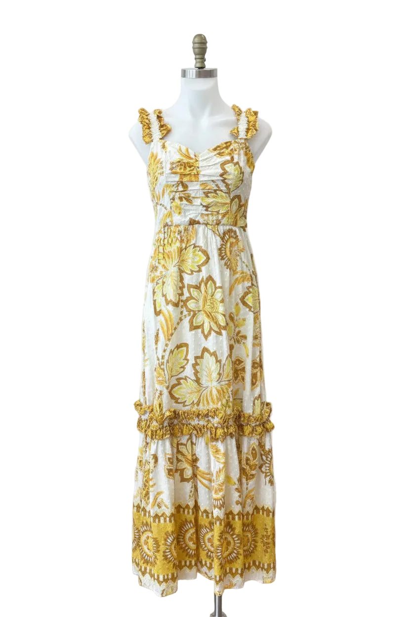 Farm Rio CLOTHING small yellow