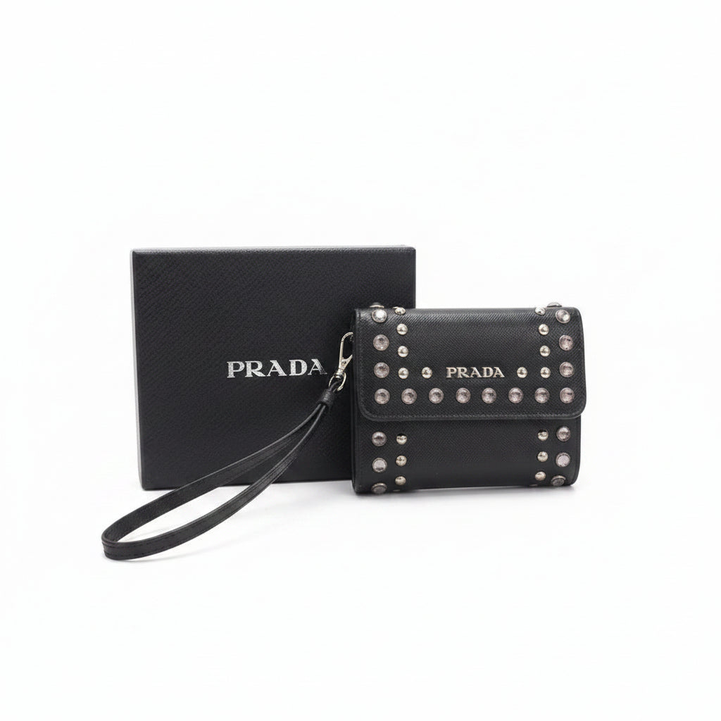 Prada -R WALLET black
